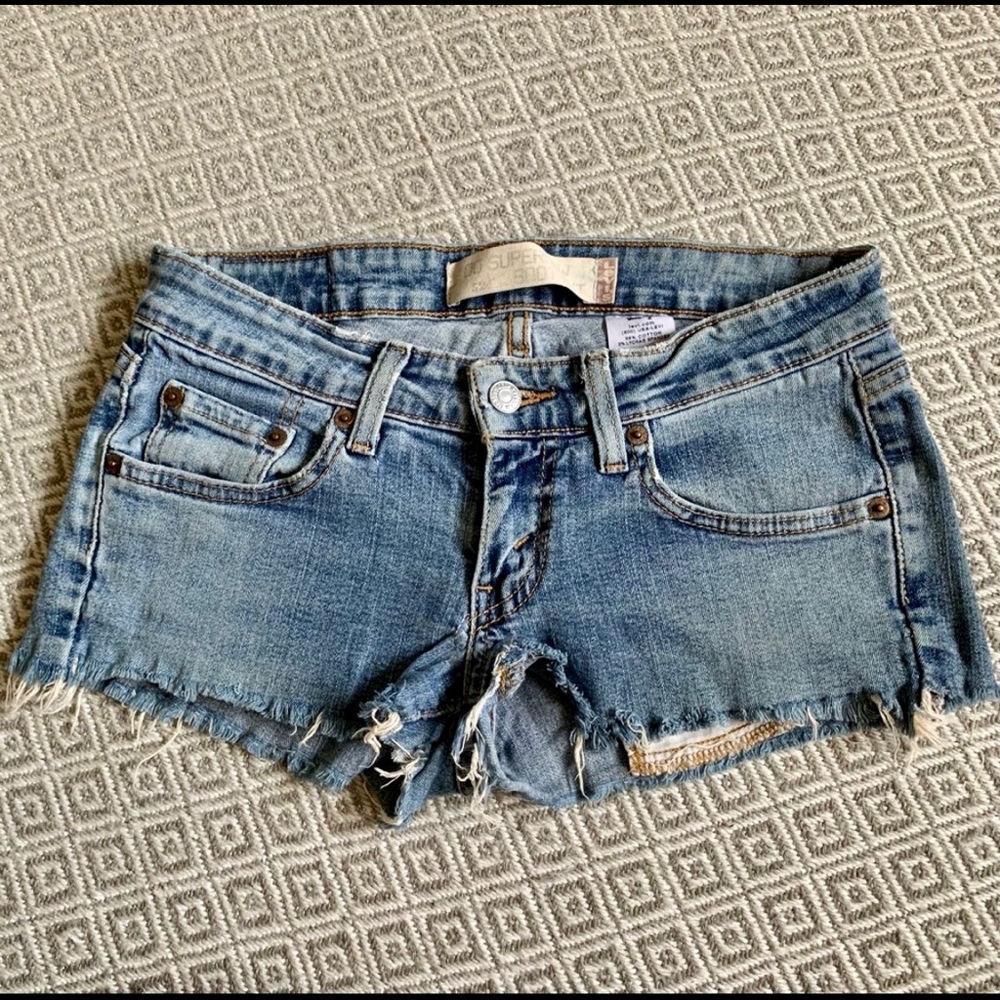 Levi’s Authentic Low Rise Denim Shorts
